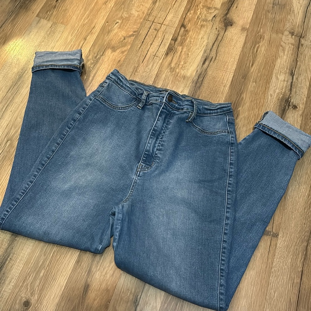 Womens Fashion Nova Super High Rise Skinny Jeans